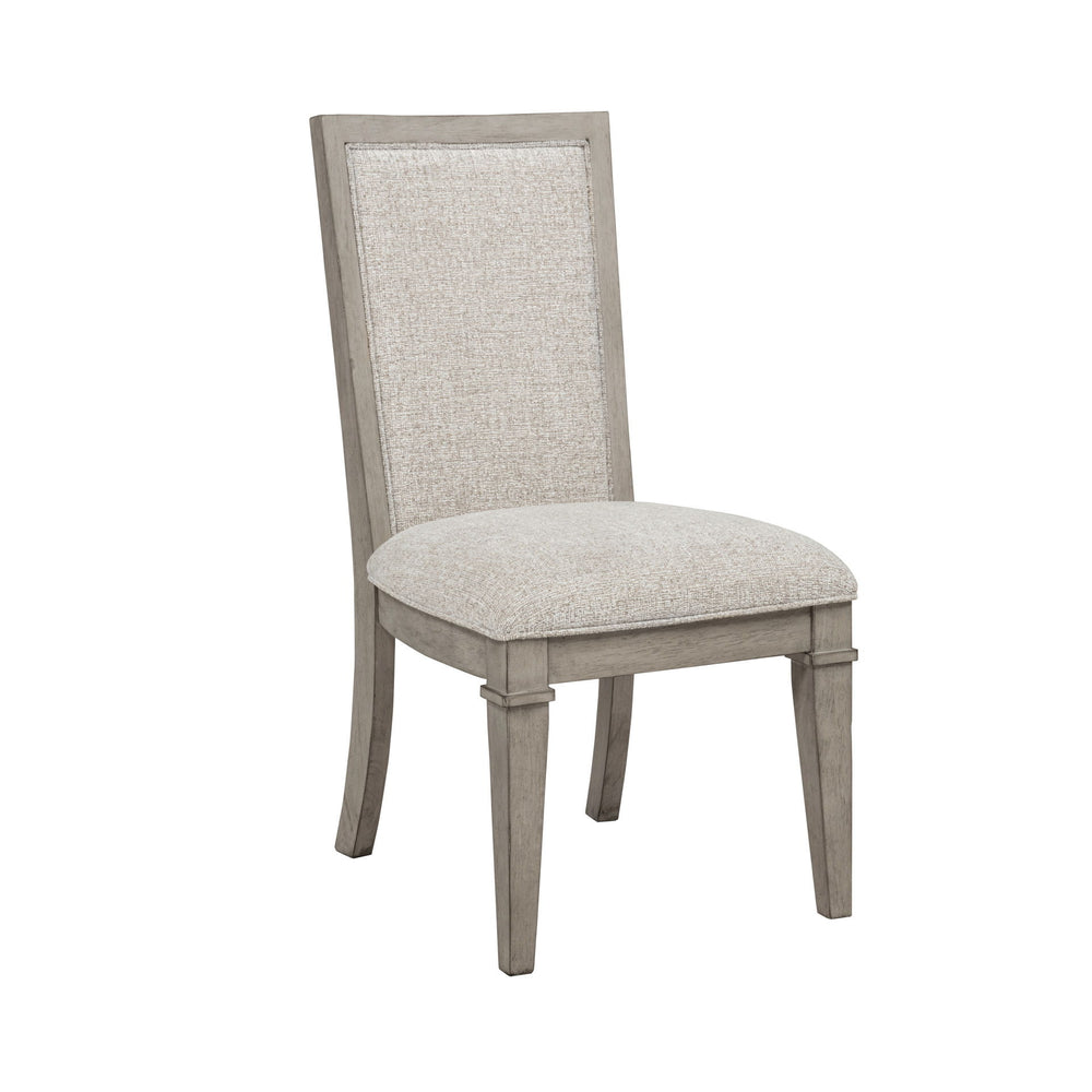 Mariana - Upholstered Side Chair (Set of 2) Dark Brown