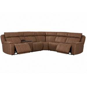 Sausalito - 6 Piece Modular Zero Gravity Power Reclining Sectional With Power Adjustable Headrests