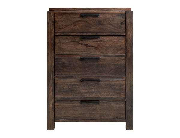 Raramuri - 5 Drawer Chest - Dark Brown