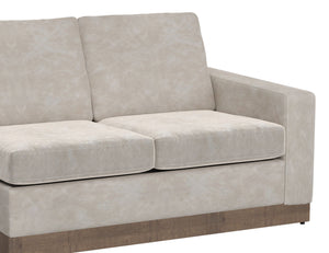 Georgia - Sectional Right-Arm Loveseat - Oyster