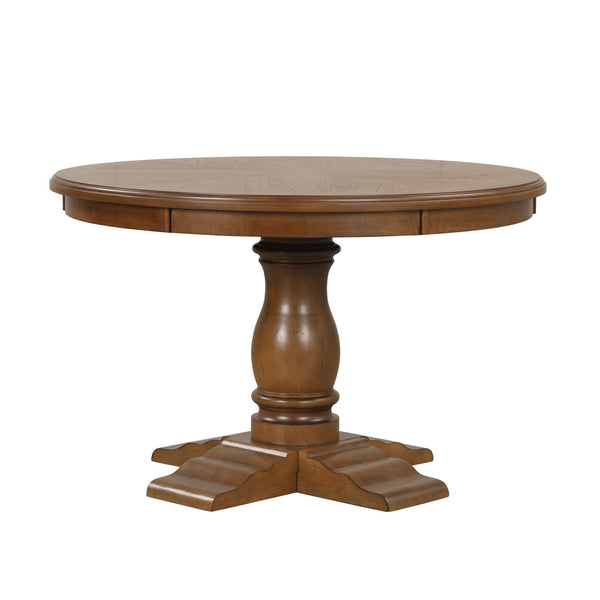 Sunset - 48" Round Dining Table - Brown