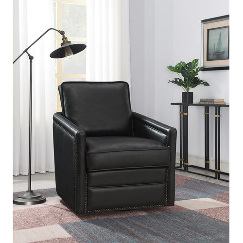 Rocha - Swivel Chair With Glider Black