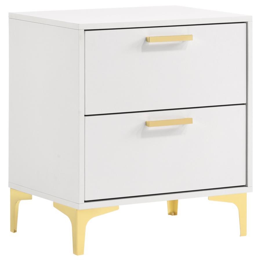 Kendall - 2-Drawer Nightstand White