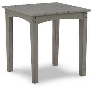 Visola - Square End Table - Gray