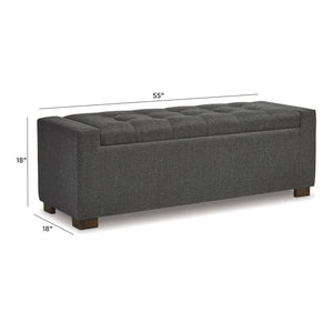 Cortwell - Storage Bench - Gray