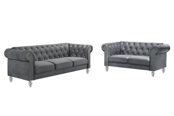 Emma Crystal - Sofa & Loveseat