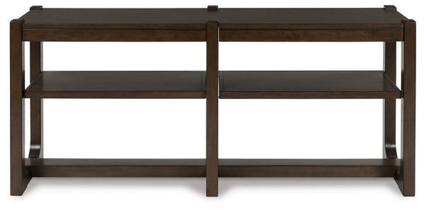 Breckington - Dark Brown - Sofa Table