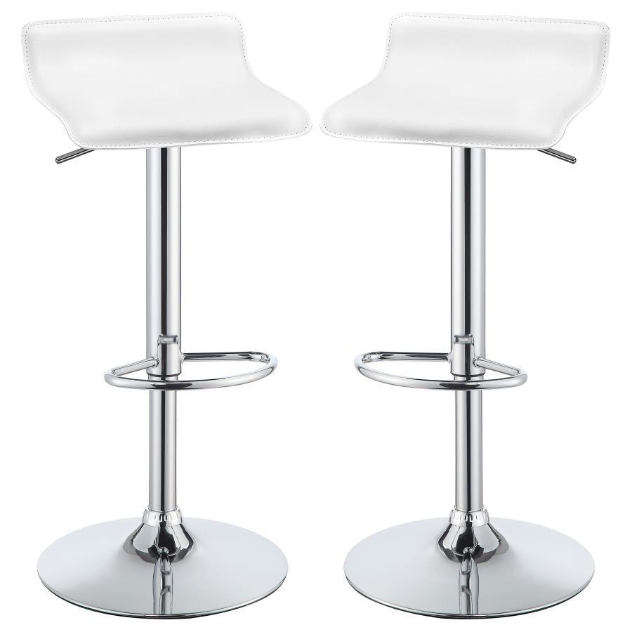 Bidwell - Upholstered Adjustable Bar Stool (Set of 2)