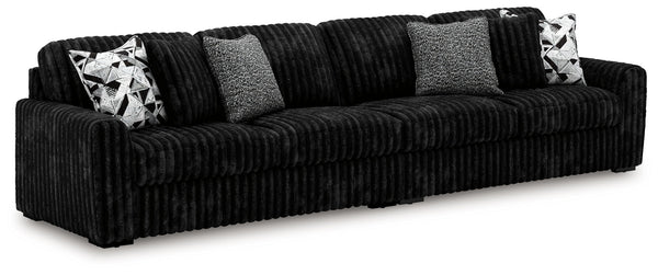 Midnight-Madness - Sectional Black 2 Pc. Sectional