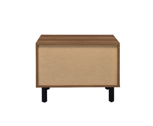 Trolgar - Accent Table - Brown Oak & Black Finish