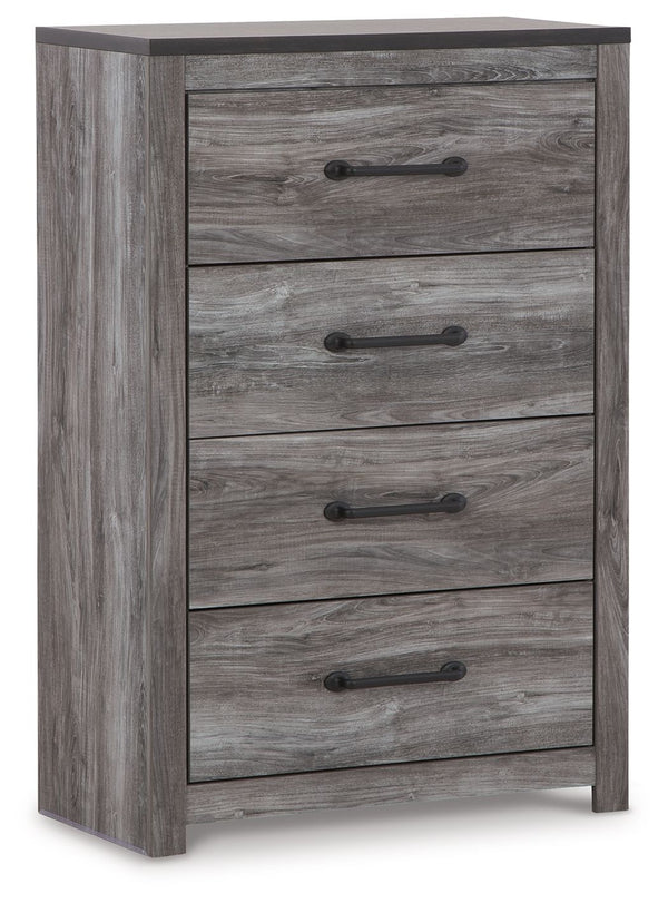 Bronyan - Dark Gray - Four Drawer Chest