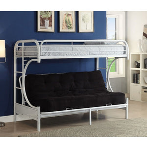 Eclipse - Bunk Bed White Twin