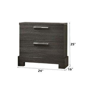 Lantha - Nightstand - Gray Oak