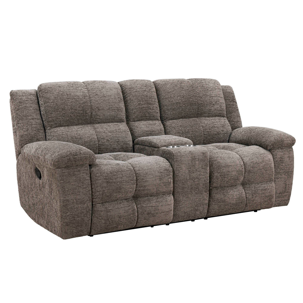 Buster - Manual Reclining Console Loveseat