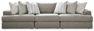 Avaliyah - Sectional Dark Gray 3 Pc. Sectional