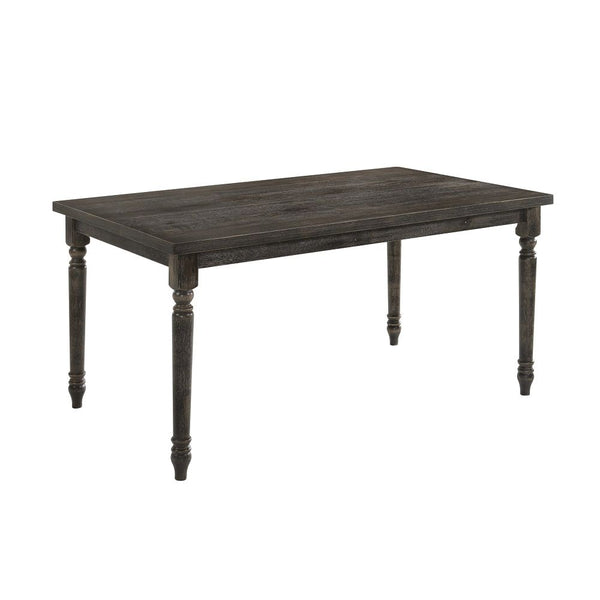 Claudia II - Dining Table - Weathered Gray