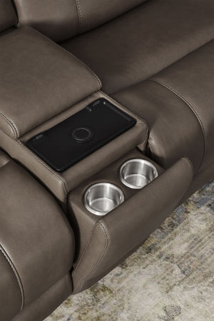 Hancock - Zero Gravity Power Reclining Sectional With Power Adjustable Headrests