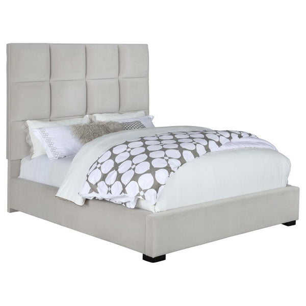 Panes - Upholstered Panel Bed