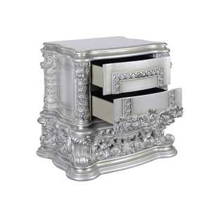 Valkyrie - Nightstand - Antique Platinum