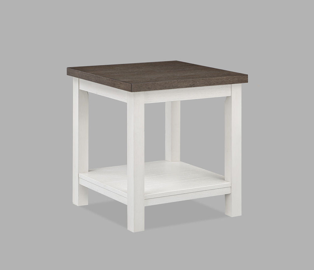 Dakota - End Table - White