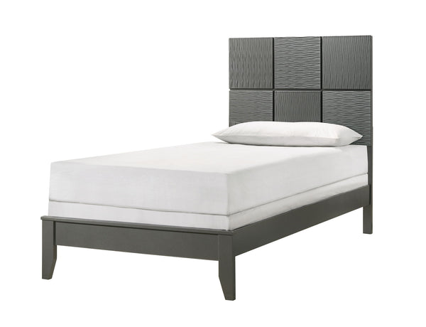 Denker - Bed Dark Gray Twin