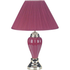 Pottery - Table Lamp Pink