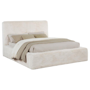 Rebecca - Faux Fur Upholstered Bed