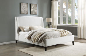 Mosby - Upholstered Wingback Bed