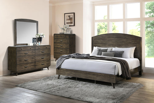 Rex - Bedroom Set Dark Brown