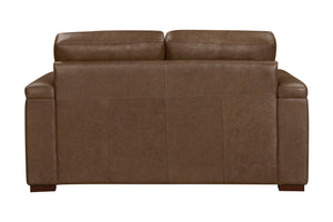 Garrison - Stationary Loveseat - Renaissance Tobacco