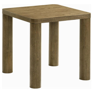 Castlewood - Engineered Wood Accent Table Dark Brown End Tables