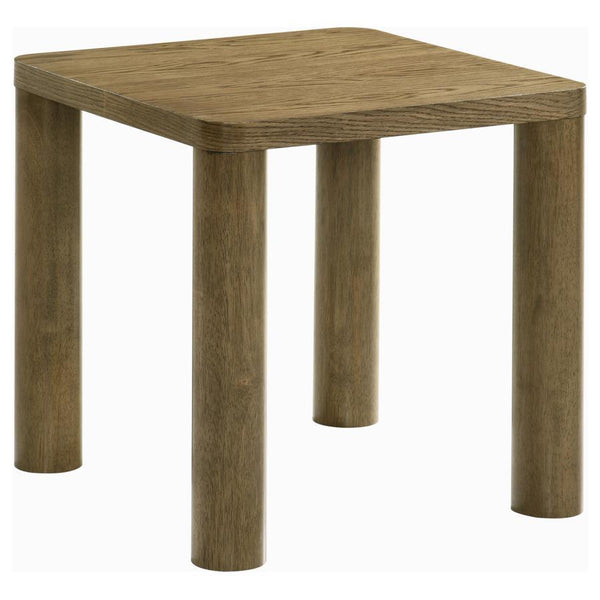 Castlewood - Engineered Wood Accent Table Dark Brown End Tables