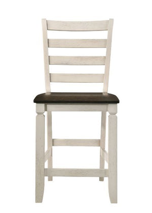 Tasnim - Counter Height Chair (Set of 2) - Oak & Antique White
