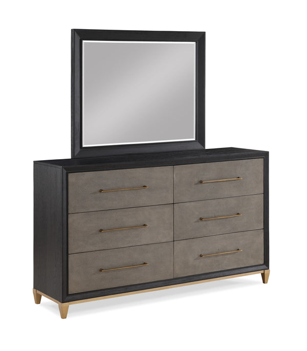 Payson - Dresser - Black / Gray