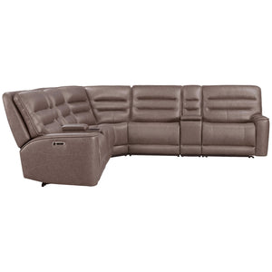 Lawson - Power Reclining Sectional With Adjustable Headrests