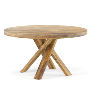 Crossings - Downtown Round Dining Table - Amber