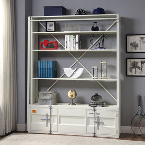 Cargo - Bookshelf & Ladder White