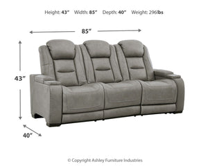 The Man-Den - Power Reclining Sofa