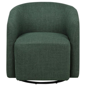 Mossbrook - Fabric Upholstered Swivel Accent Chair