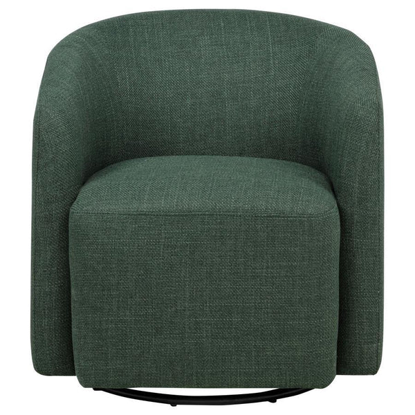 Mossbrook - Fabric Upholstered Swivel Accent Chair