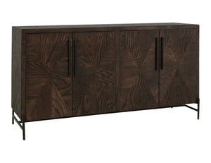 Verona - 4-Door Console - Deep Forest Brown