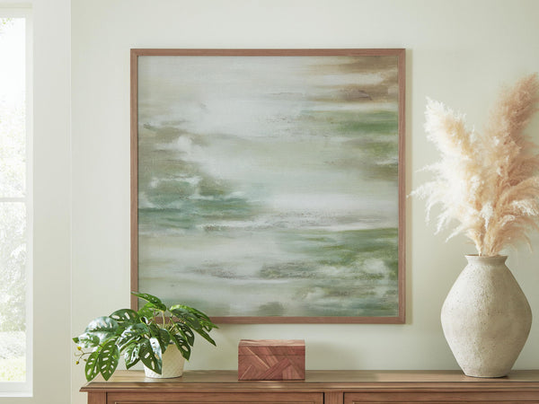 Daybourne - Wall Art - Green / Brown / White