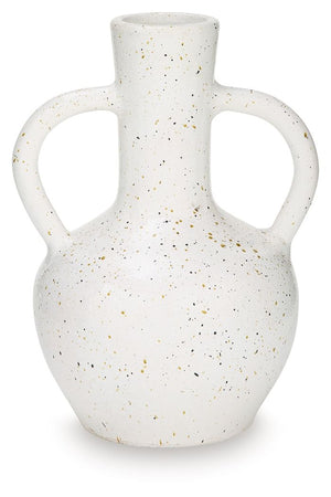Dallinworth - Vase White 10"W x 8"D x 13"H