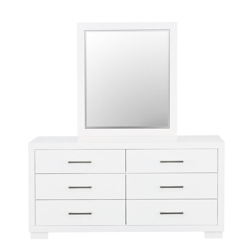 Jessica - Dresser Mirror White
