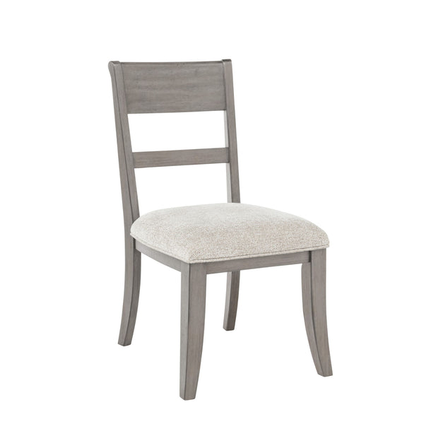 Mariana - Wood Back Side Chair (Set of 2) Gray