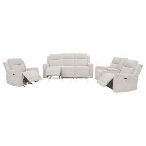 Kennett - Chenille Power Reclining Sofa Set
