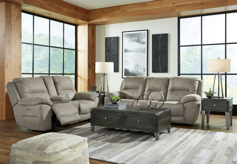 Next-Gen Gaucho - Power Reclining Living Room Set Beige 2 Pc. Reclining Sofa, Loveseat