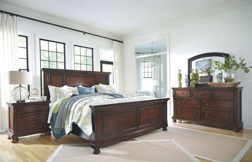 Porter - Bedroom Set Dark Brown