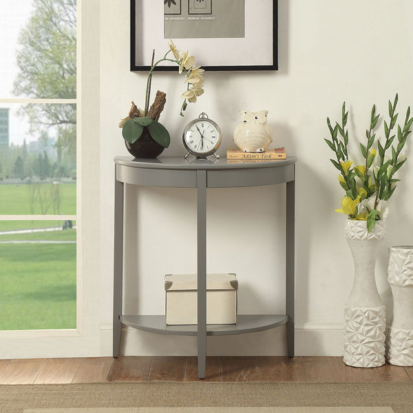 Justino - Console Table Gray Gray Top