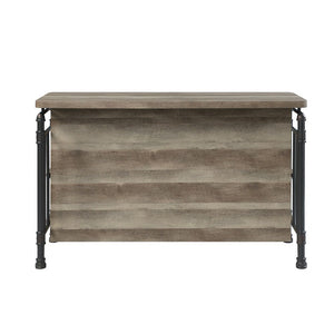 Edina - Counter Height Table - Antique Oak & Sandy Gray